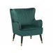 Beliani Poltrona VARBERG Verde