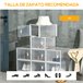 Armário Modular PP HOMCOM, casa - móveis de armazenamento 28 Branco
