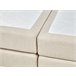 Beliani Cama continental con almacenaje Poliéster DYNASTY 200x217 Bege