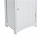 Armário Polivalente MDF HOMCOM, casa - casa de banho 34 Branco