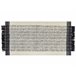 Beliani Entrelaçado KETENLI 80x150 Branco/ Bege