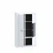Vitrine dupla branco brilhante LIVING Branco Brillo