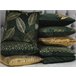 Beliani Almofada decorativa FREESIA 45x45 Azul/ Verde