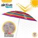 Guarda-sol de praia teto ventilado + proteção UV50 Aktive Beach Multicor