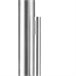 SASSARI Sined Chuveiro exterior em aço inoxidável 316L com misturadora e chuveiro manual, aço inoxidável acetinado Cinza