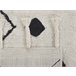 Beliani Pelos curtos KHEMISSET 140x200 Branco/ Bege