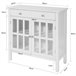Aparador de cozinha com 2 gavetas e 2 portas FSB23-W SoBuy Branco