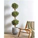 Beliani Planta artificial BUXUS BALL TREE Verde