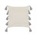 Beliani Almofada decorativa HELICONIA 45x45 Cinza