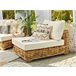 Beliani Conjunto lounge VARALLO Dourado
