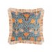 Beliani Cojín decorativo MITELLA Azul