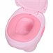 Bacio para Bebé TPE e Plástico HOMCOM Rosa