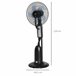 Ventoinha com Nebulizador Metal, AS, ABS e PE HOMCOM Preto
