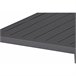 Mesa extensível de alumínio para jardim Lipari cinza Preto