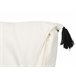 Beliani Almofada decorativa MAYS Branco/ Bege