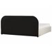 Beliani Cama com armazenamento Bouclé QUILLIEN 192x217 Bege