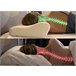 Almofada Ergonômica e Cervical de Luxo de Espuma de Memória Branco/ Bege