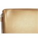 Beliani Cama Piel PARIS 215x228 Dourado