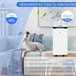 Desumidificador de Ar HOMCOM 821-029V91WT Branco