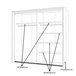 Roupeiro RICCIANO portas deslizantes 230x215cm carvalho Carvalho