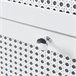 Armário para lavandaria Karlsøy com cesto extraível MDF Branco