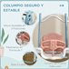 Escorrega Infantil com Baloiço HDPE, PP HOMCOM Multicor