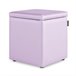 Puff Cube Arcon Leatherette Abafador marinho interno HAPPERS Roxo