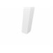 Beliani Mesa de jantar LENISTER 90x150 Branco