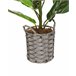 Beliani Planta artificial FIDDLE LEAF TREE Verde