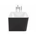 Beliani Banheira HASSEL 80x170 Branco