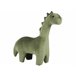 Beliani Pufe animal BRONTOSAUR Verde