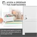 Baú de Armazenamento MDF HOMCOM, casa - móveis de armazenamento 81 Branco