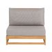 Beliani Conjunto lounge TIMOR Cinza Escuro
