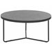 Beliani Mesa de centro MELODY 80x80 Cinza