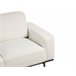 Beliani Sofá de 3 lugares Bouclé SOVIK Branco/ Bege