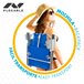 Cadeira de praia dobrável super resistente com almofada, saco e bolso 47x63x99 cm Aktive Azul