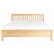 Beliani Cama com estrado Pinho MAYENNE 189x208 Castanho