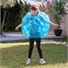 Bola Insuflável Gigante Para-Choques Azul
