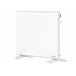 Painel do radiador com controlo digital Branco