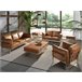Poltrona de couro Camel Camel