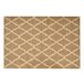 Beliani Entrelaçado MERMER 160x230 Bege