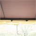 Pérgola de Jardim Alumínio e Poliéster Outsunny 390x290 Castanho