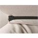 Beliani Cama com armazenamento Veludo BAJONNA 183x235 Bege