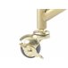 Beliani Carrito de cocina COLTON Dourado