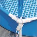 Piscina circular desmontável de 700 L c/toldo desmontável Canopy Metal Frame INTEX Azul