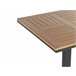 Beliani Mesa de jardim PALMI Castanho