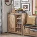 Aparador SoBuy FSB59-BR - Porta deslizante Granary Castanho