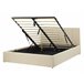 Beliani Cama com estrado Poliéster DREUX 151x214 Bege