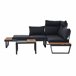 Set de jardim CORNER cor antracite Antracite