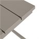 Mesa de centro para exterior Share design em alumínio Cinza